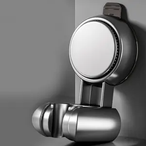 Suction Cup Shower Head Holder, Punch Free Shower Head Base, Bathroom Accessories, Bathroom Fixture, Home Supplies