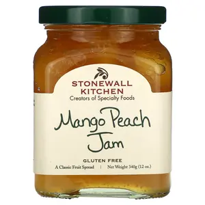 Stonewall Kitchen Mango Peach Jam, 12 oz (340 g)
