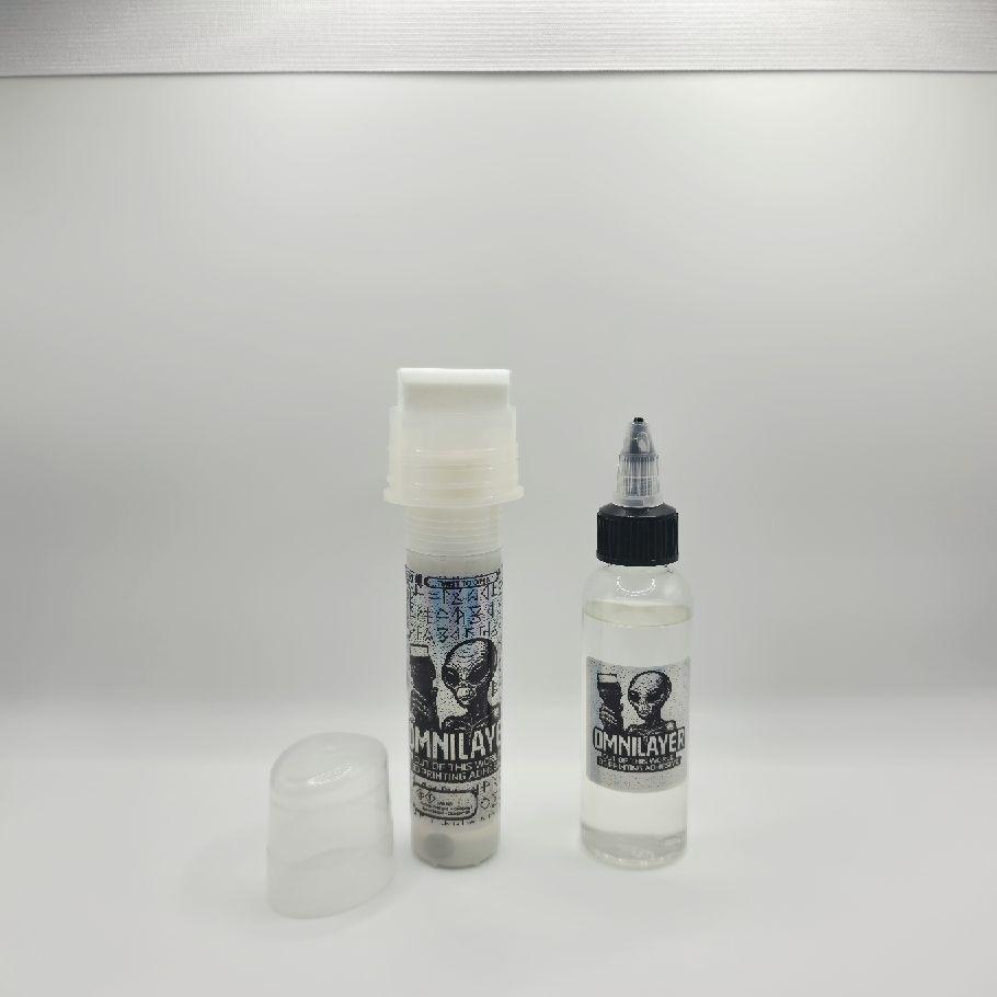 OMNILAYER 3D Printing Bed Adhesive | PLA PETG ABS ASA PC Nylon TPU | Works on PEI Glass Metal | Refillable Applicator | Non-Staining High Temp Formula OMNILAYER 3D Printing Bed Adhesive | PLA PETG ABS ASA PC Nylon TPU | Works on PEI Glass Metal | Refillable Applicator | Non-Staining High Temp Formula
