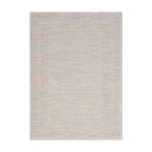 Ox Bay Lattice PET Indoor/Outdoor Area Rug, 7'10" x 8'10"