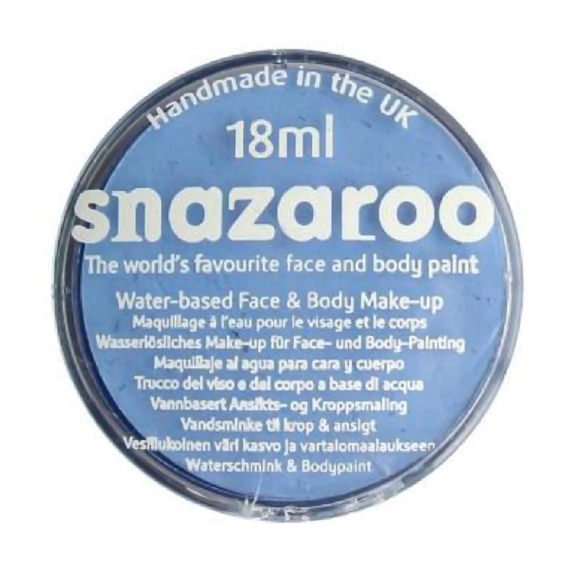 Snazaroo Face Paint - 18ml Blue - Pale Costume Accessory Snazaroo Face Paint - 18ml Blue - Pale Costume Accessory