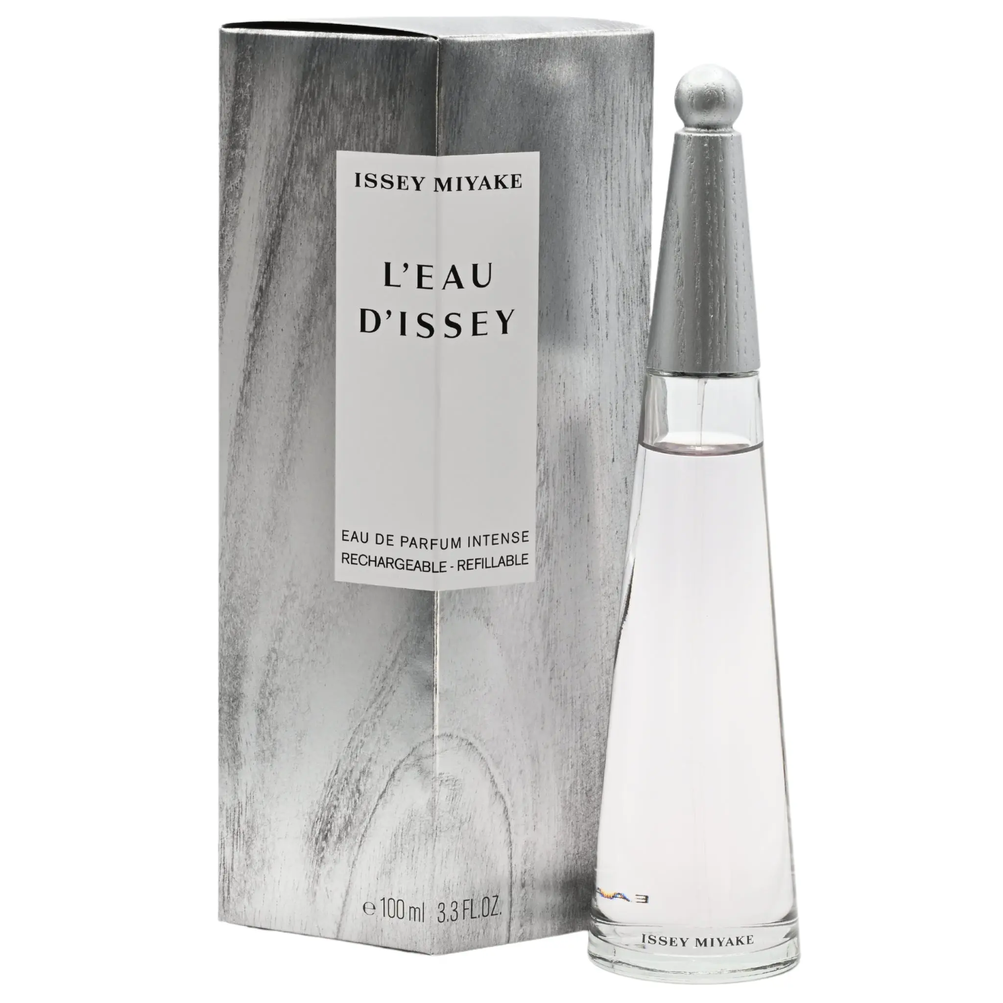 Issey Miyake L'eau D'issey Fragrance Intense EDP - Women's Aquatic Underwater Themed Floral Oriental Fragrance with Deep Aroma, 3.3 fl oz, New in Box, Underwater Fragrance