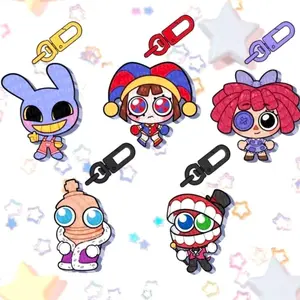 The Digital Circus Acrylic Keychains, Pomni, Jax, Kinger Inspired