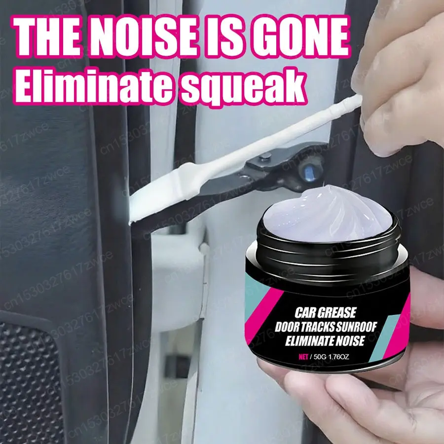 Car & Home Lubricating Grease, Car Sunroof Track and Door Tracks Lubrication, Rubber Seal Repair Maintenance, Noise Elimination, Polishing Tool, Essential Auto Accessory, Noise Reduction, Automotive Supplies, Eliminate