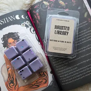 Haunted Library Wax Melt | Dusty Books + Plums + Violets