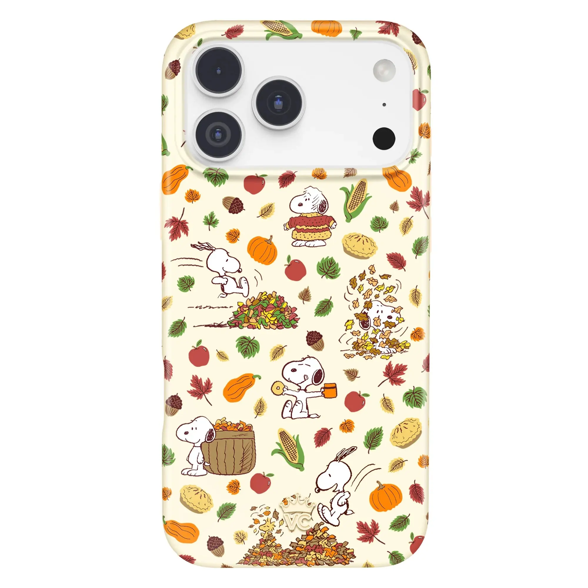 Velvet Caviar Snoopy Autumn Leaves Smartphone Case - Cute Shockproof Drop Protection Cellphone Accessory - Fits iPhone 18 Pro Max, 18 Pro, 17, 16, 15 & More
