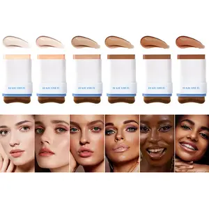 Dual-End Hydrating Lightweight Full Coverage Foundation Stick, Covers Acne Scars, Long-Wearing & Transfer-Proof, The Perfect Foundation Stick
