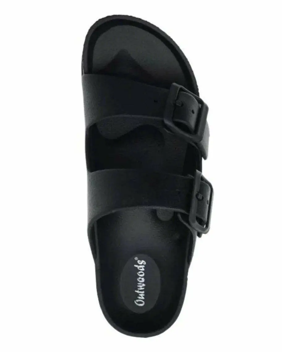 Outwoods Light-2 Sandals in BLACK