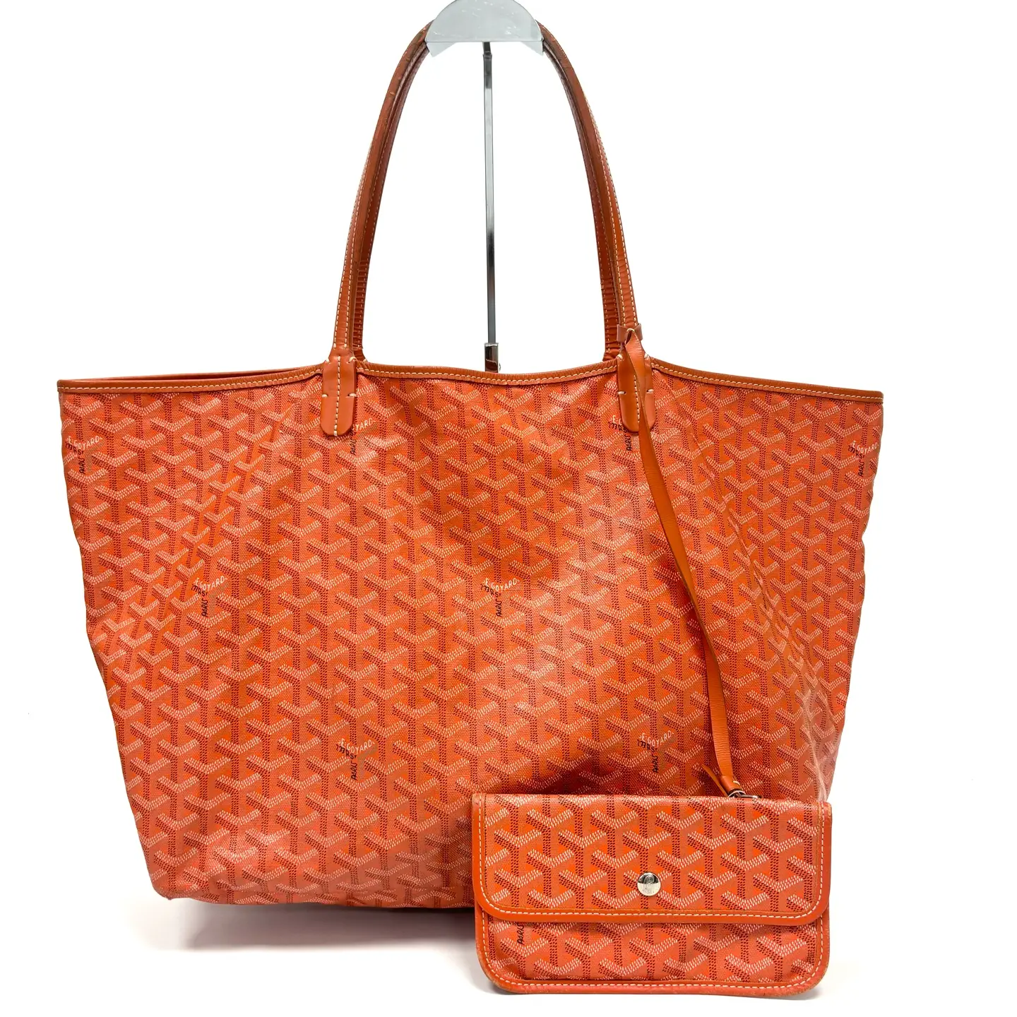 Pre-owned Goyard Orange Tote Shopping Bag 40cm 13 N 22973782