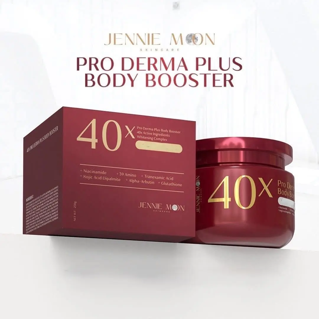 Jennie Moon 40X Pro Derma Plus Body Booster - Lightweight Gel-Cream  Moisturizer with 40X Active Ingredients Complex - 250g - TikTok Shop