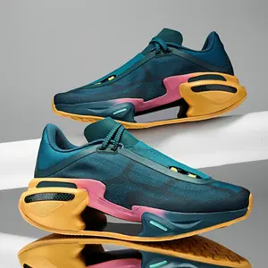 Men's Fashion Street Style Sneaker-Comfortable, Non-Slip, Durable Basketball Shoes with Velcro Closure for Outdoor Activities Footwear Fathersdaygift