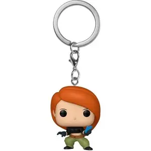 FUNKO Keychain: Kim Possible - Kim Possible  [Collectible Figurine/Statue/Bust] Keychain, Vinyl figurine/statue