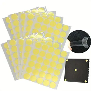 240pcs High Adhesive Durable Double Sided Transparent Dot Dual-Sided Tape, Multi-Scene Use, Soundproof Foam Board Fixing, Kitchen Wall Stickers, Mini Decorative Glue