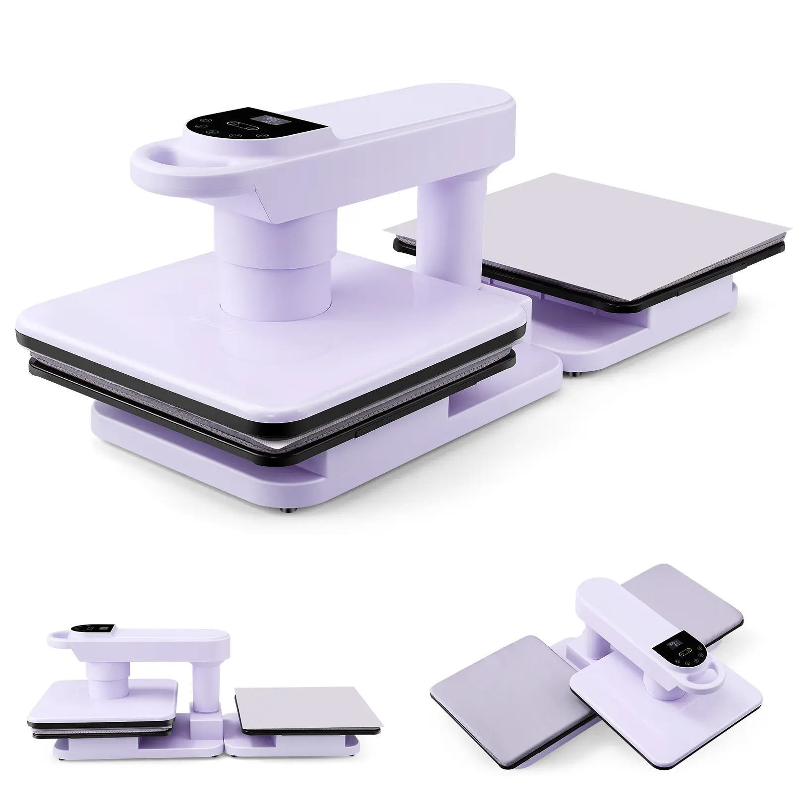 Dual Auto Heat Press-Purple