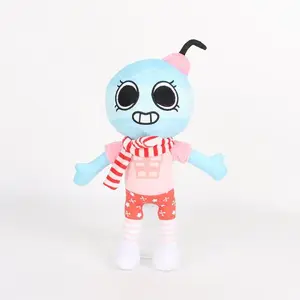 Dandy’s World Eve Sleeper Bobette Plush Toy Movie Stuffed Animals Cute Anime Doll Toys for Kids Birthday Gift Cartoon Scrap Pillow Horror Game Plushie Dolls Xmas Gifts