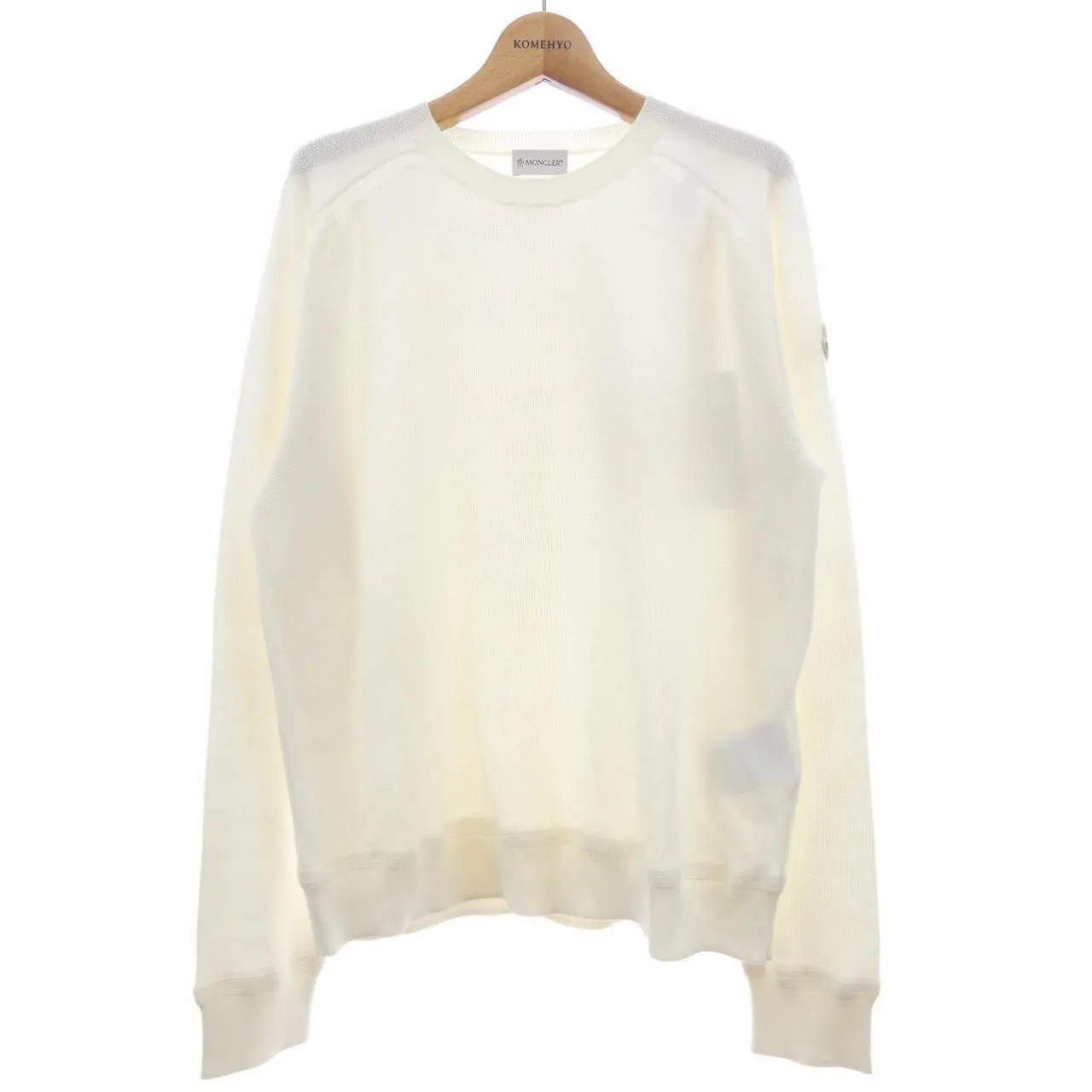 Pre-owned MONCLER Cashmere Small Leather Goods Blend Knitwear