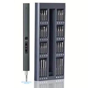 66-in-1 Precision Screwdriver Set, USB Rechargeable Electric Screwdriver with Screwdriver Bits, Cordless Screwdriver, Multifunctional Tool Compatible with iPhone Xiaomi Laptop Camera Watch Drone Toys Glass PC Computer Xbox PS4 Repair