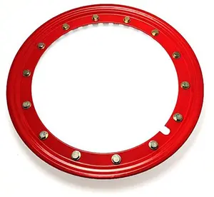 BILLET4X4 Simulated Beadlock Ring 16 inch - RED (Single)