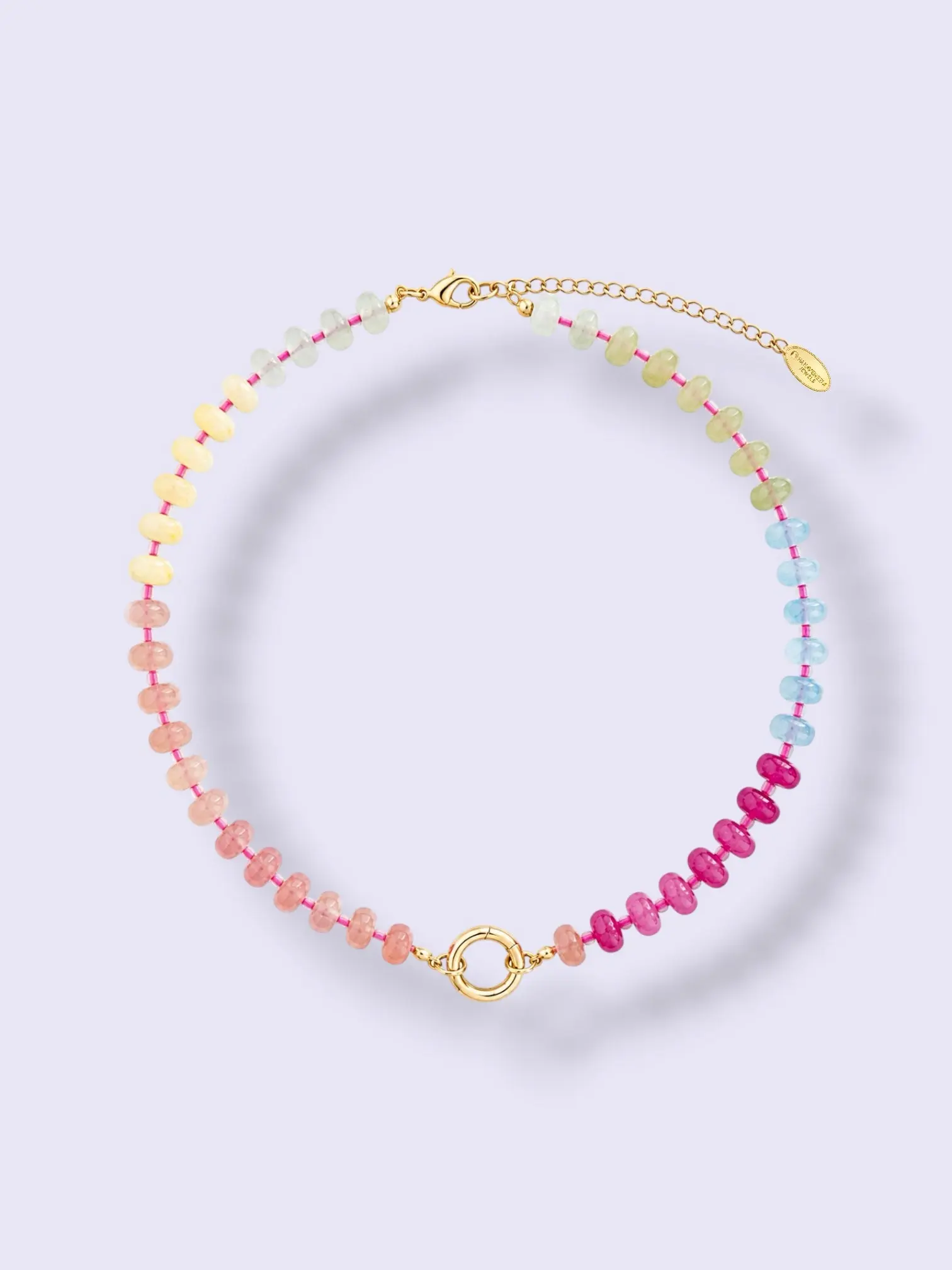 Pastel Jade Necklace