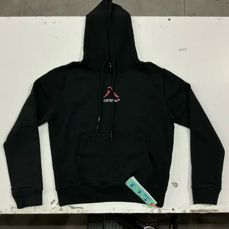 OFF WHITE CHINESE NEW YEAR SLIM HOODIE | YEAR OF THE OX | Black & Red | (MENS M) NWT