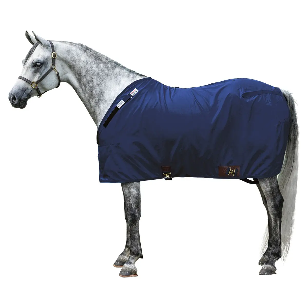 Adjusta-Fit 420D Nylon Original Cutback Closed Front Stable Sheet for Barn & Farm Use, Smooth and Shiny Horse Bedding, Durable Breathable Dust-Free Design with Adjusta-Fit System