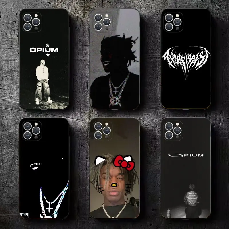 Ken Carson Teen X  Phone Case For iPhone 17 Pro Max Air,16,15,14,13,12,11,Plus,Pro Max,XS,X,XR,SE,Mini,8,7 & Samsung Galaxy S25 Ultra S24 S23 S22 S21 Plus Soft Silicone Black Cover