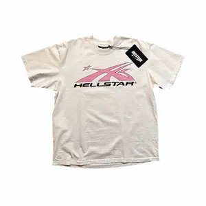 Hellstar P2P Pink Sports Logo Tee White XL
