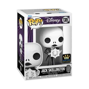 Funko Pop! The Nightmare Before Christmas - Jack Skellington with Spider Snowflake #1385 Exclusive (Sticker may vary) Collectible Pop Vinyl Figure