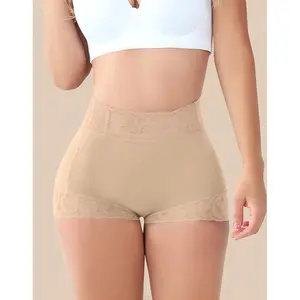 Booty Boxer Shapewear Comfortable Fit for Versatile Use High-Waisted Tummy Control Panties Womenswear Leg Shorts Compression Hip Maternity