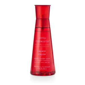 Good Chemistry Cherry Crush Hair and Body Mist - Wild Cherry, Sandalwood, Vanilla Bean Scent - Vegan, Cruelty-Free Women's Fragrance
