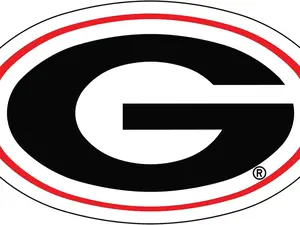 University of Georgia Oval G 3" Decal