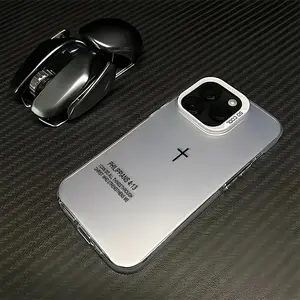 Minimal Philippians 4:13 Cross Soft TPU Metallic Mirror Silicone Smartphone Case - Non-Customized, Plug-and-Play Mobile Phone Accessories for iPhone 17 Pro Max,16,15,14,13,12,11 - Ideal Birthday Gift