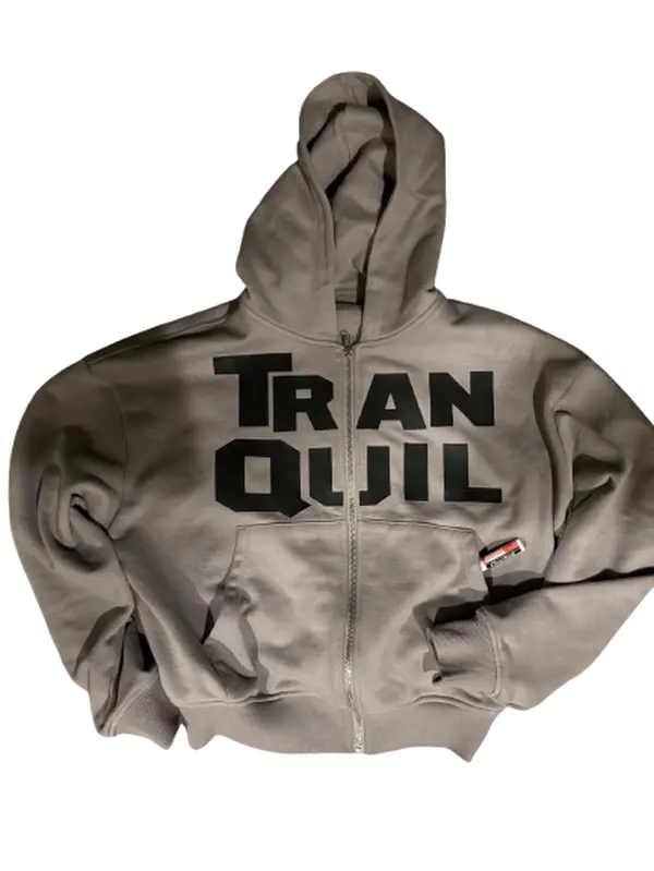 "Tranquil" Zip-Up Hoodie