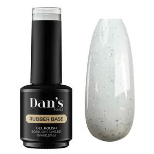 Silvered White Rubber Base Gel Nail Art Durable Manicure Nail Nail Care