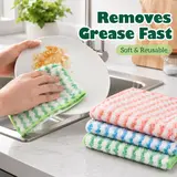 10 Counts Microfiber Cleaning Cloth per pack Single color per pack, colors sent randomly Each package contains only one color, no mixed colors