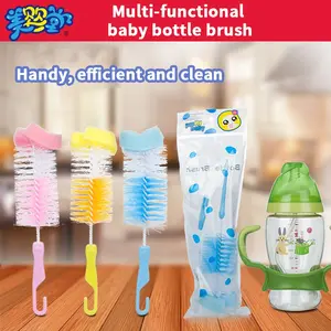 Combo Cup Brush Set Fits Office Mugs and Coffee Cups Compact Portable for Hassle-Free Cleaning