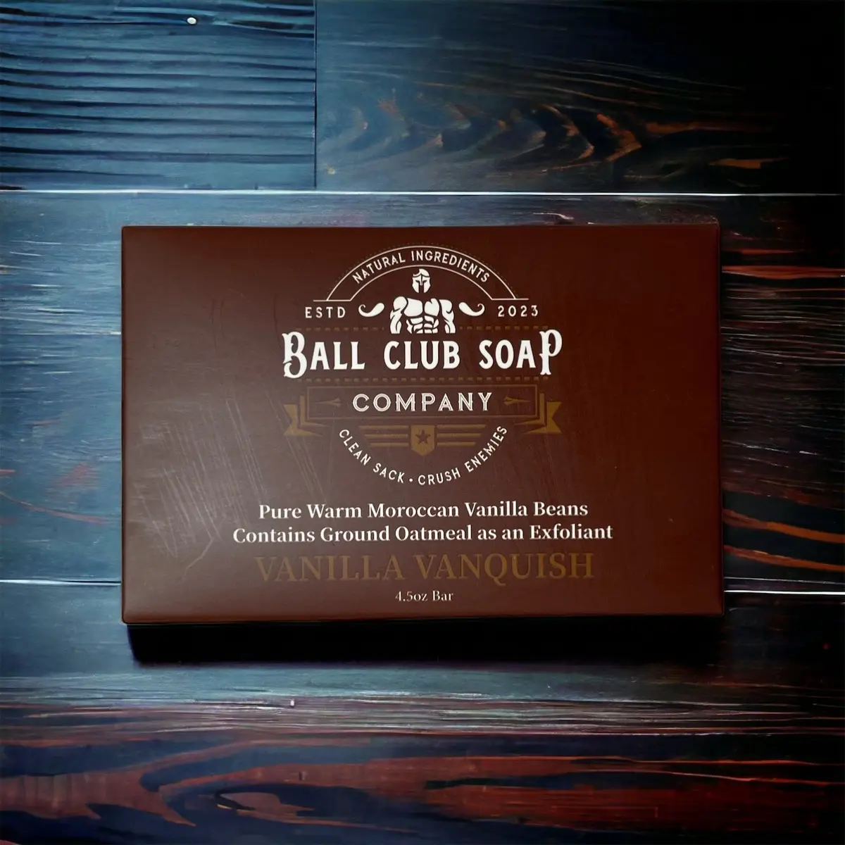 Vanilla Vanquish soap for men