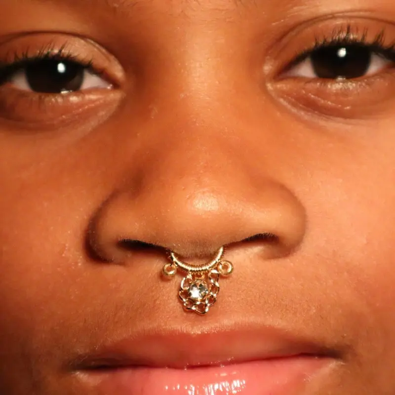 Faux Medusa Septum Nose Cuff