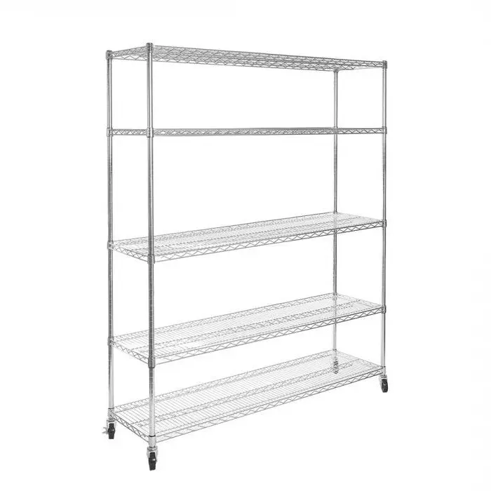 UltraDurable® 5-Tier NSF-Certified Steel Shelving