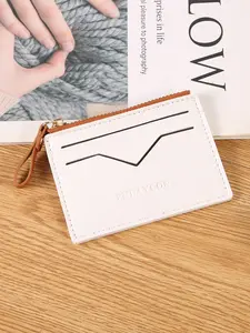 New Women's Wallet with Zipper, Multi-Card Slots, ID Holder, Credit Card Case, Coin Purse, Business Card Bag, Stylish Wallet