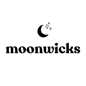 Moonwicks Candles shop logo