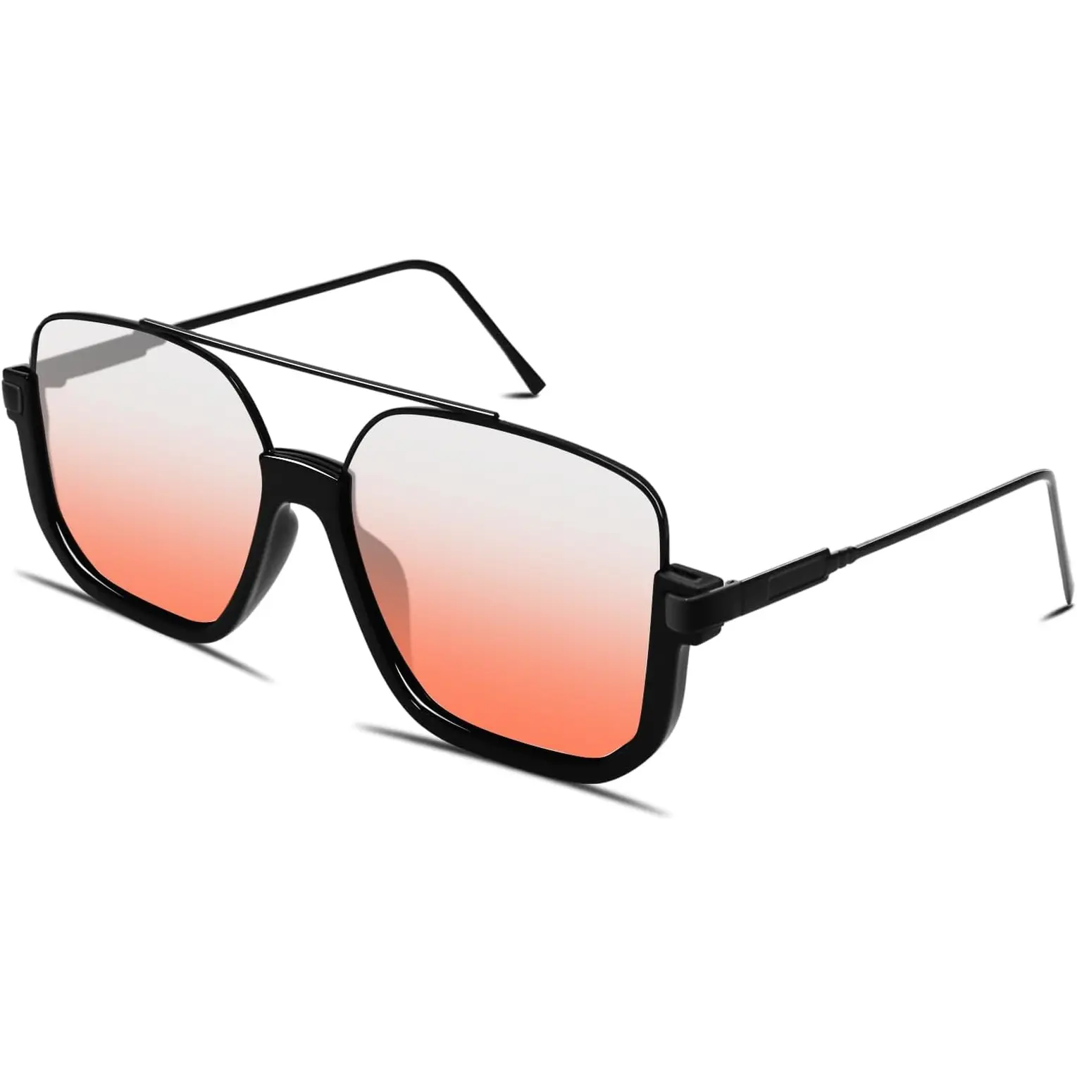 Black Frame - Gradient Pink Lens