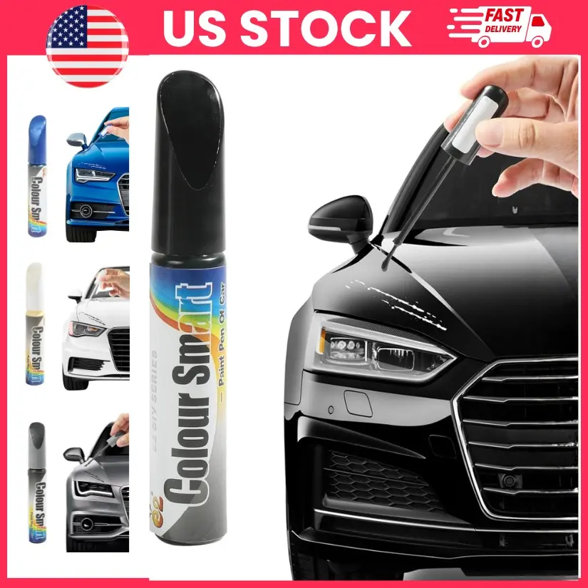 Car Scratch Repair Touch-Up Paint Pen – Automotive Scratch Remover for Deep Scratches, Car Paint Fix Tool with Gloss Finish, Waterproof Car Touch Up Pen for Metal Surfaces, Car Accessories Scratch Filler, Colors Available for Vehicles, Car Essentials