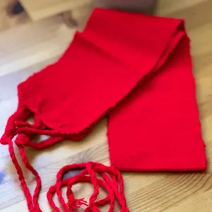 Stylish Authentic Mexican Belt in Red