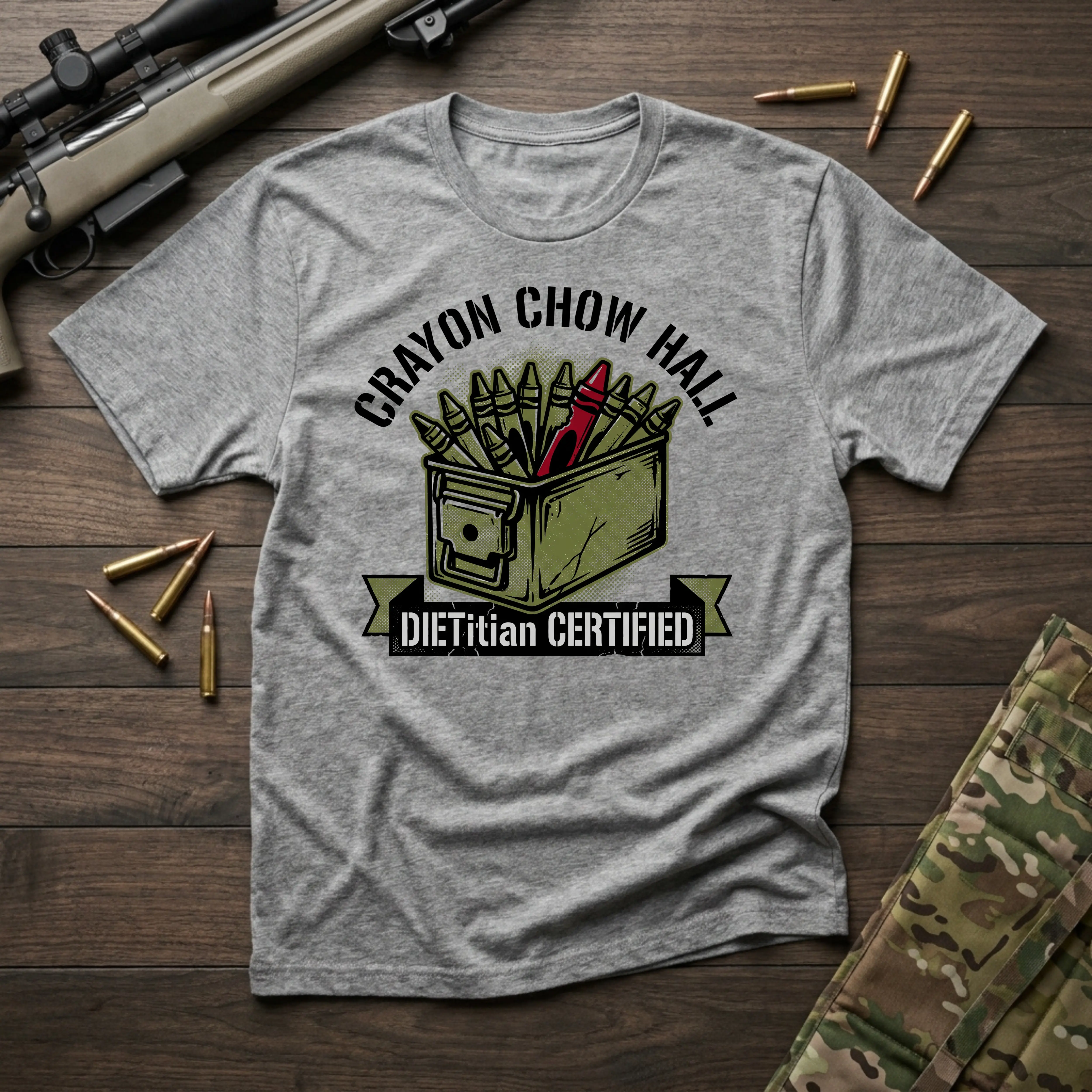 Crayon Chow Hall - Premium T-Shirt
