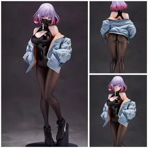 Anime Sports Shoes Slit Mask Luna Action Figure, Beautiful Girl Model Display Piece, No Choking Hazard, Ca Prop 65 Compliant