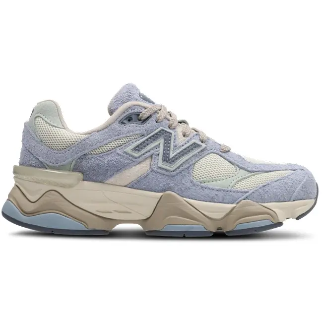 New Balance 9060 Beigetan Blue Sneaker - Authentic Original Gradeschool Youth Athletic Sports Comfort Trainer Fashion Shoe for Women cute shoe leisure shoe thick sole para mujeres everyday comfort