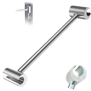 Door Hinge Adjustment Tool, Hinge Gap Adjustment Wrench, DoorHinge Repair Tool, Hinge Gap Adjusting Wrench, Residential Doorhinge Adjustmenttool, 14-19mm(0.55-0.75in)