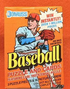1990 Donruss Baseball Puzzle and Cards