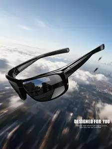 Men's Outdoor Polarized Sunglasses, Comfortable Lightweight, Anti-Slip Grip, UV Protection, Ideal for Fishing, Driving, Cycling